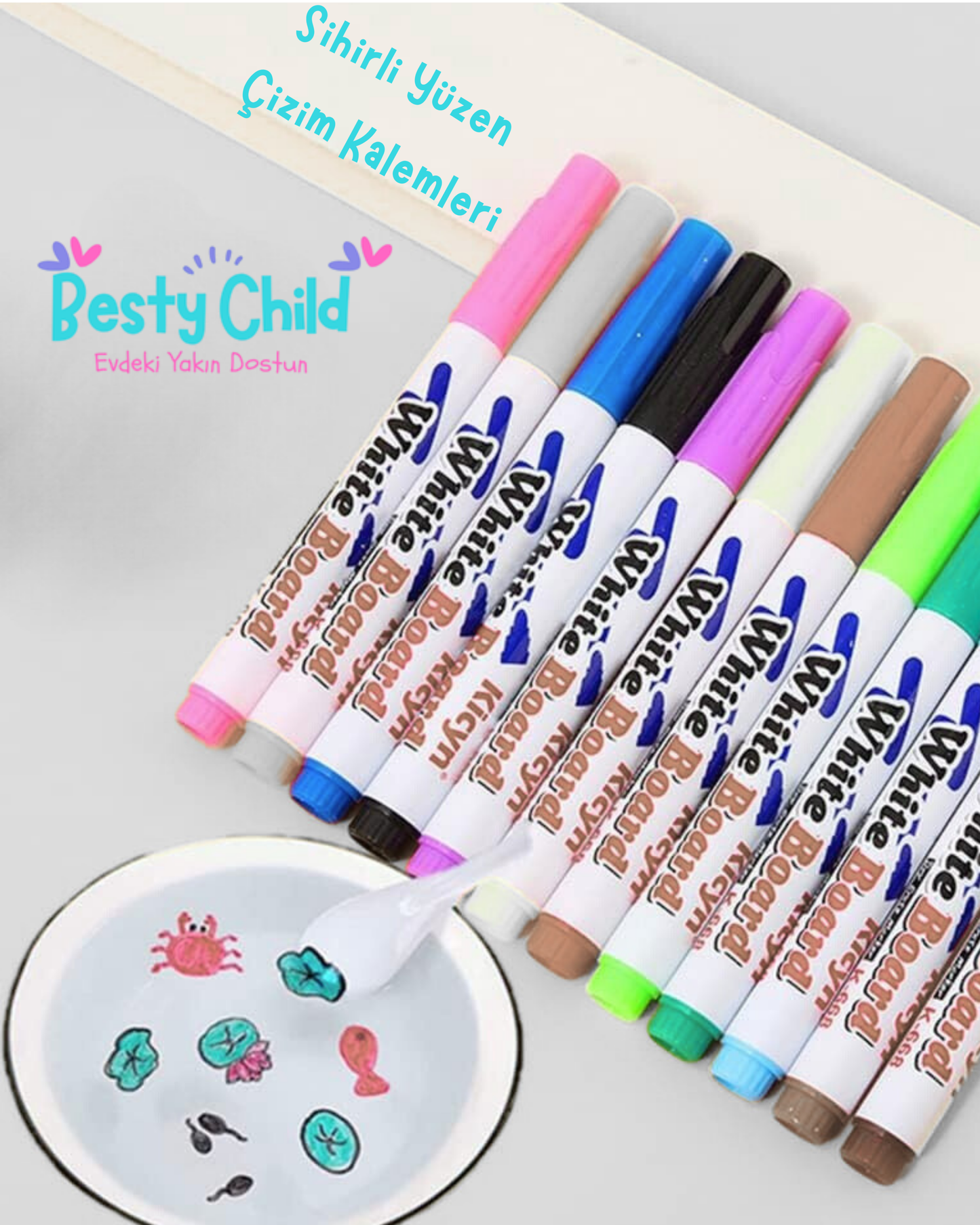 BESTY - Sihirli Yüzen Çizim Kalemleri
